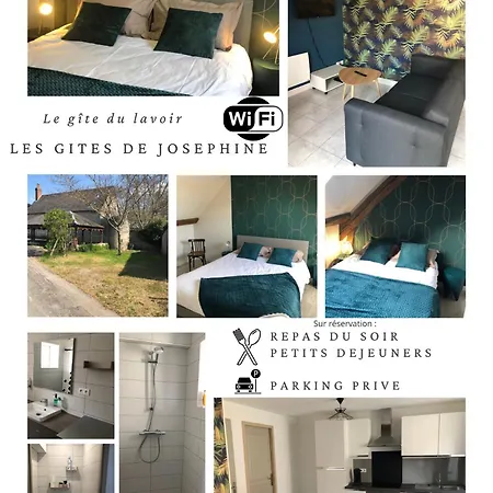 Le Gite Du Lavoir - Les Gites De Josephine Courbouzon  Buitenkant foto